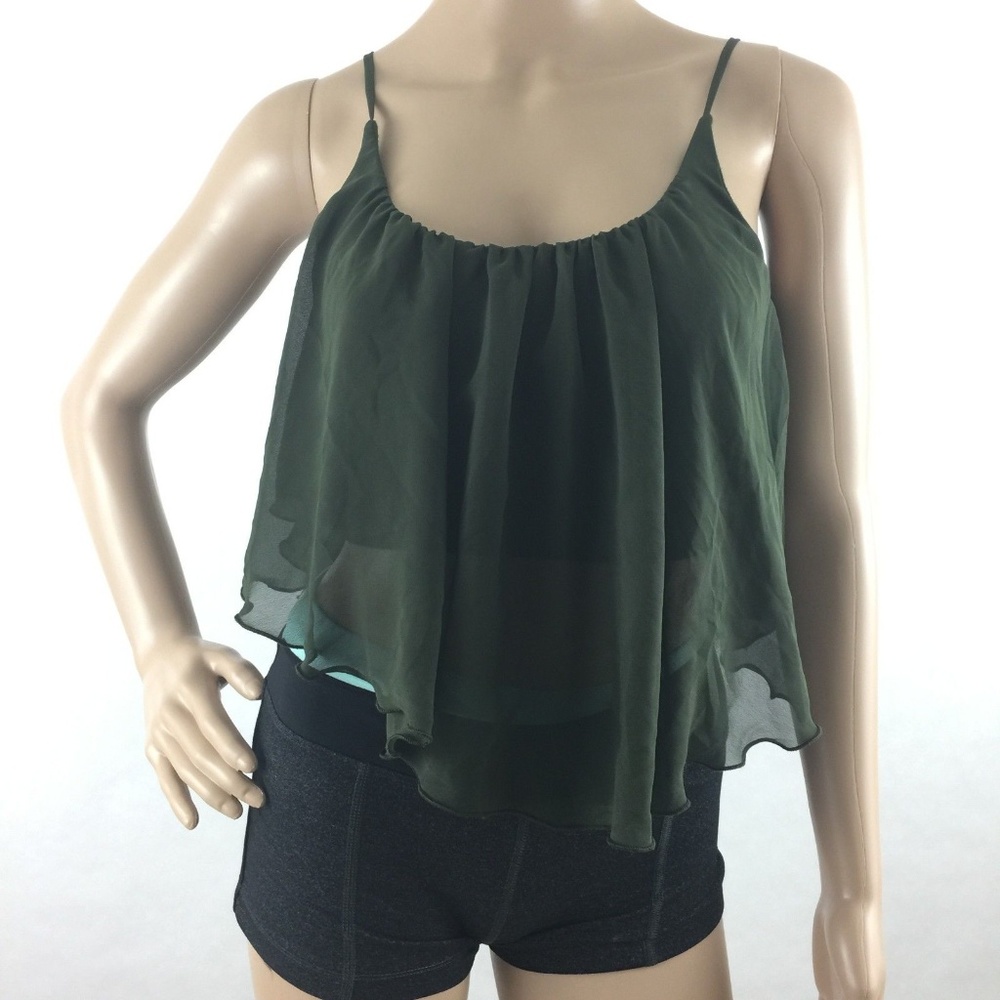 Sirens S Small Hanging Crop Top Lined
